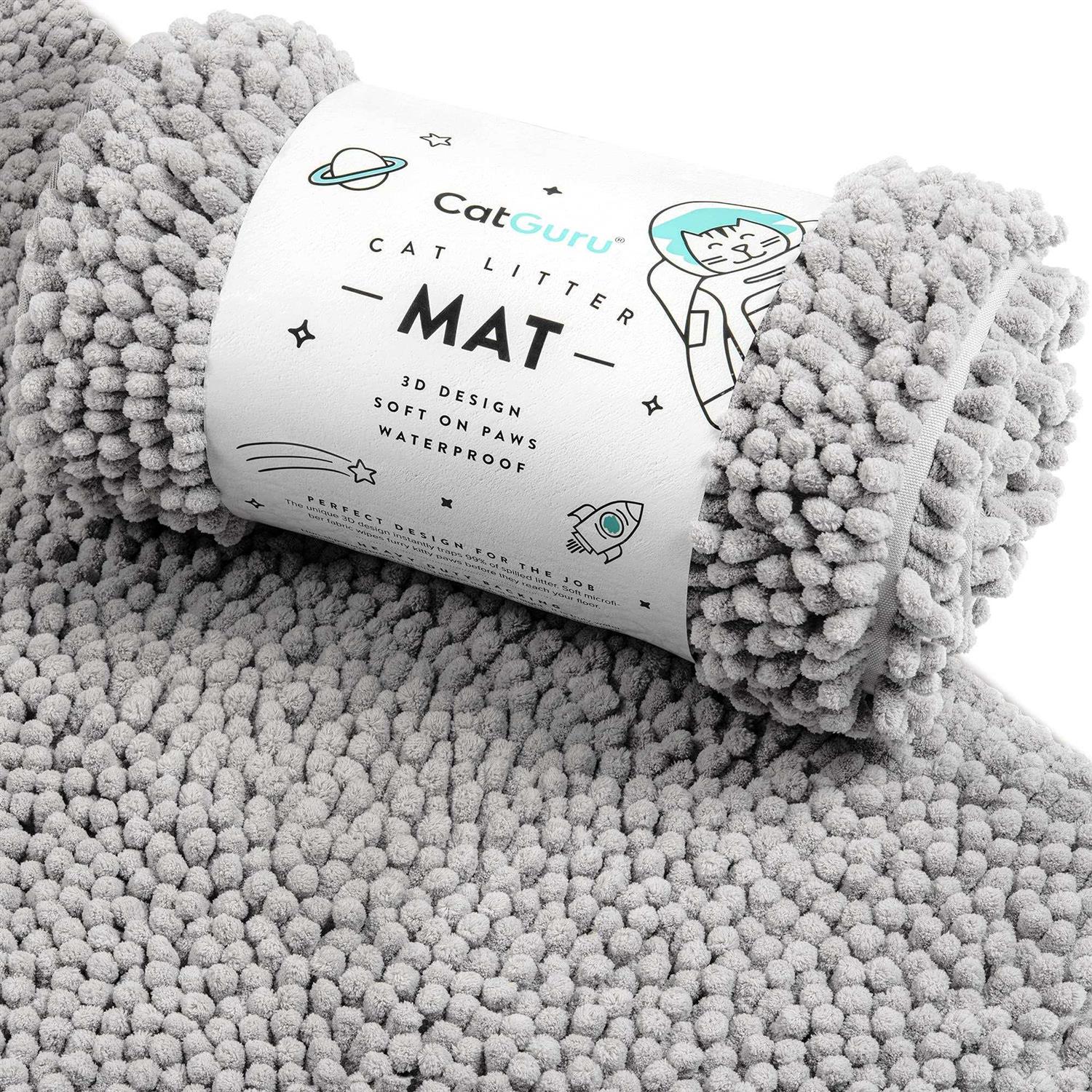 CatGuru Cat Litter Mat Medium Extra Large XXL Waterproof Litter Box Mat - Pet Supplies online store