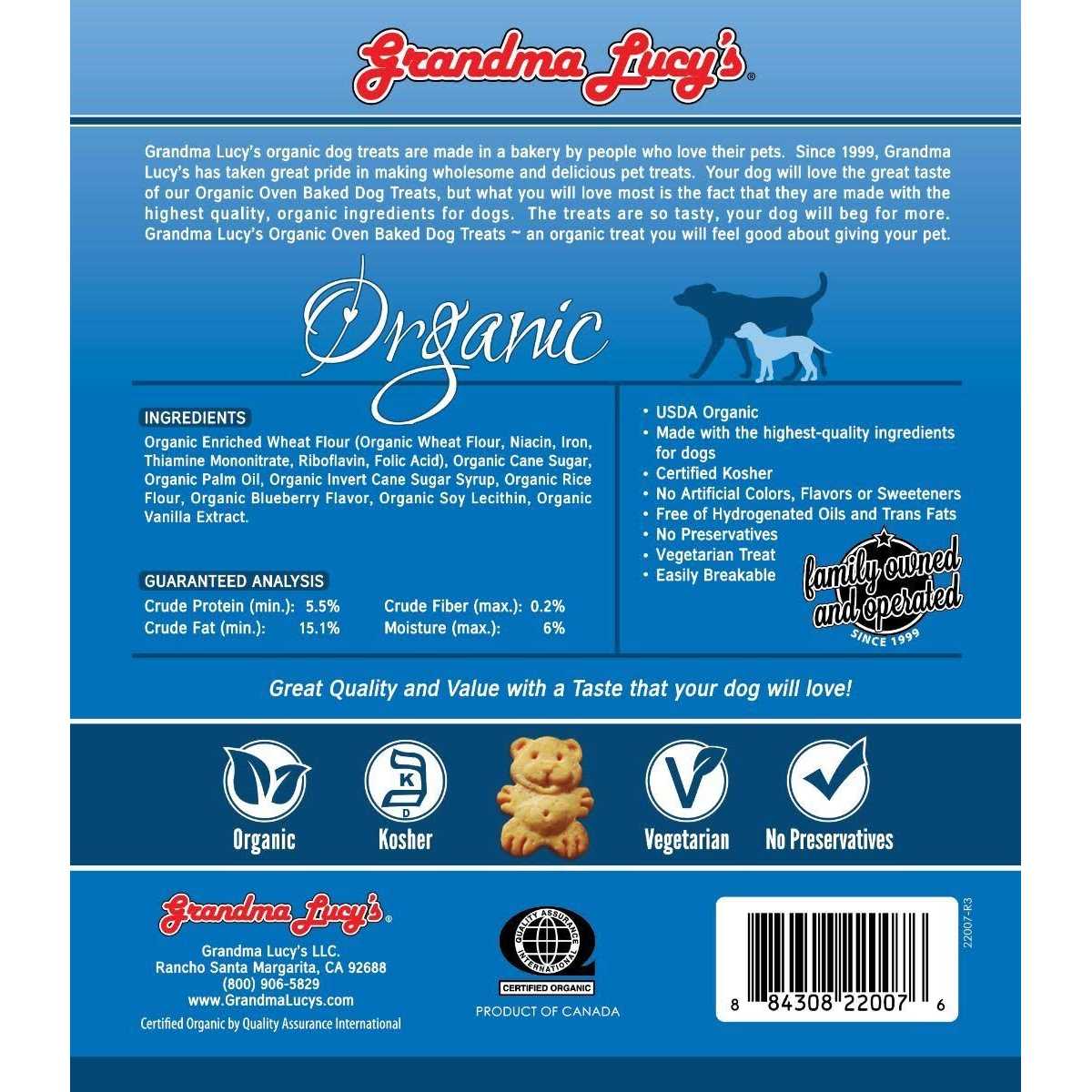 Organic Baked Dog Treats K871