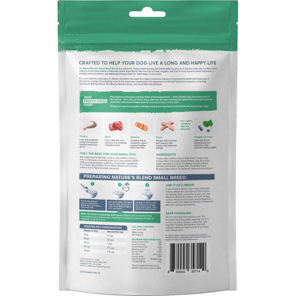 Freeze Dried Raw Small Breed Dog Food E371164