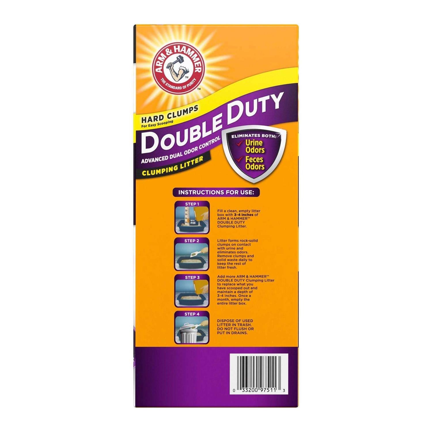 Double Duty Clumping Cat Litter J862269