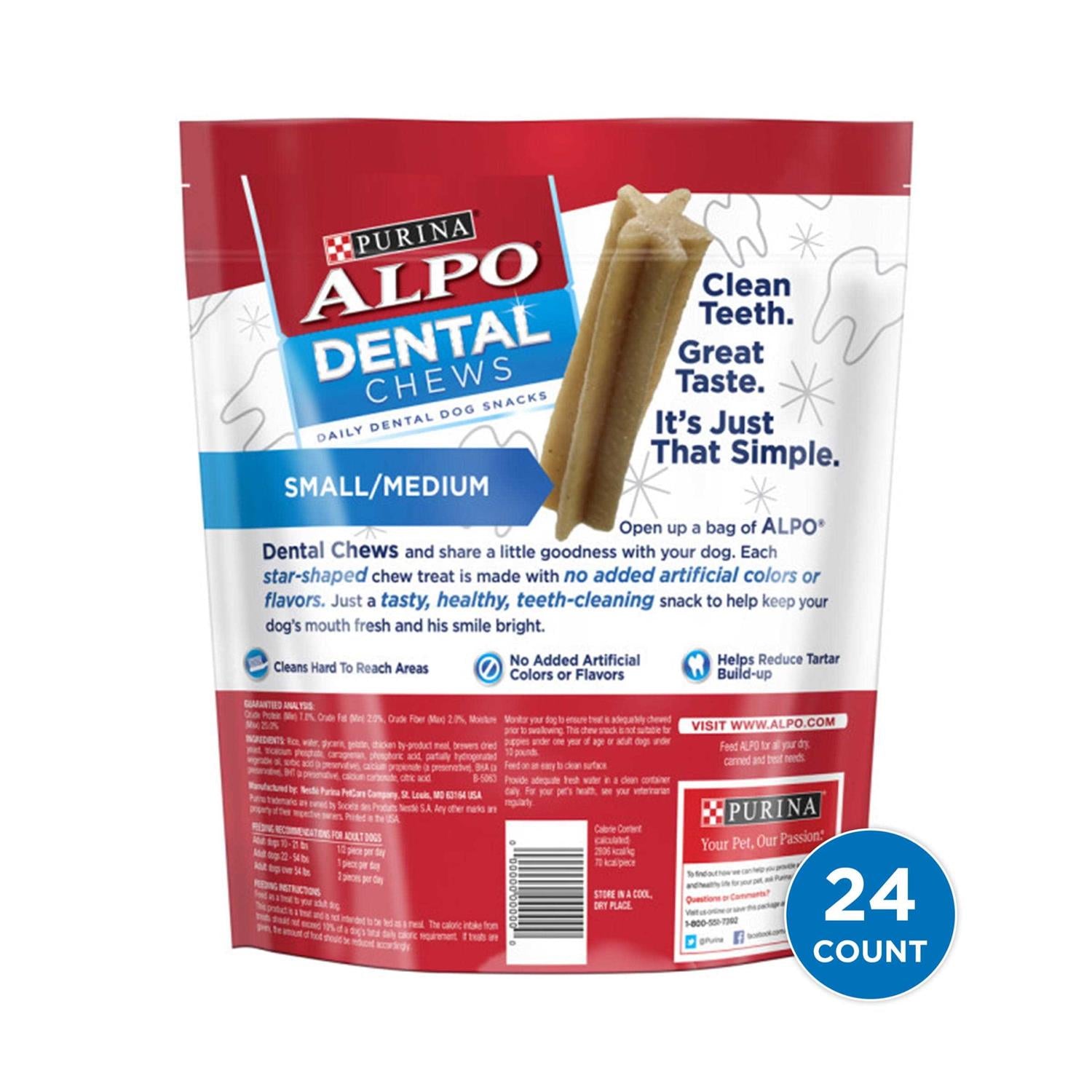 Dental Chews for Small and Medium Dogs L4484