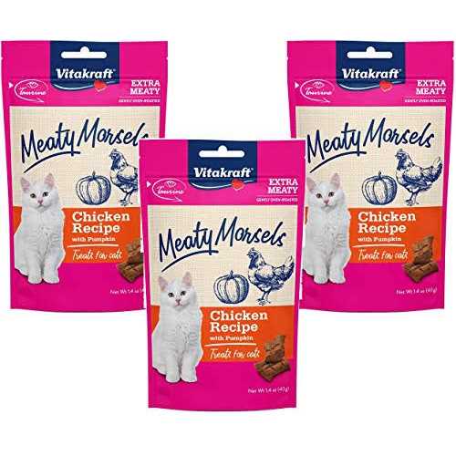 Cat Treat Meaty Morsels Chicken Salmon W604982