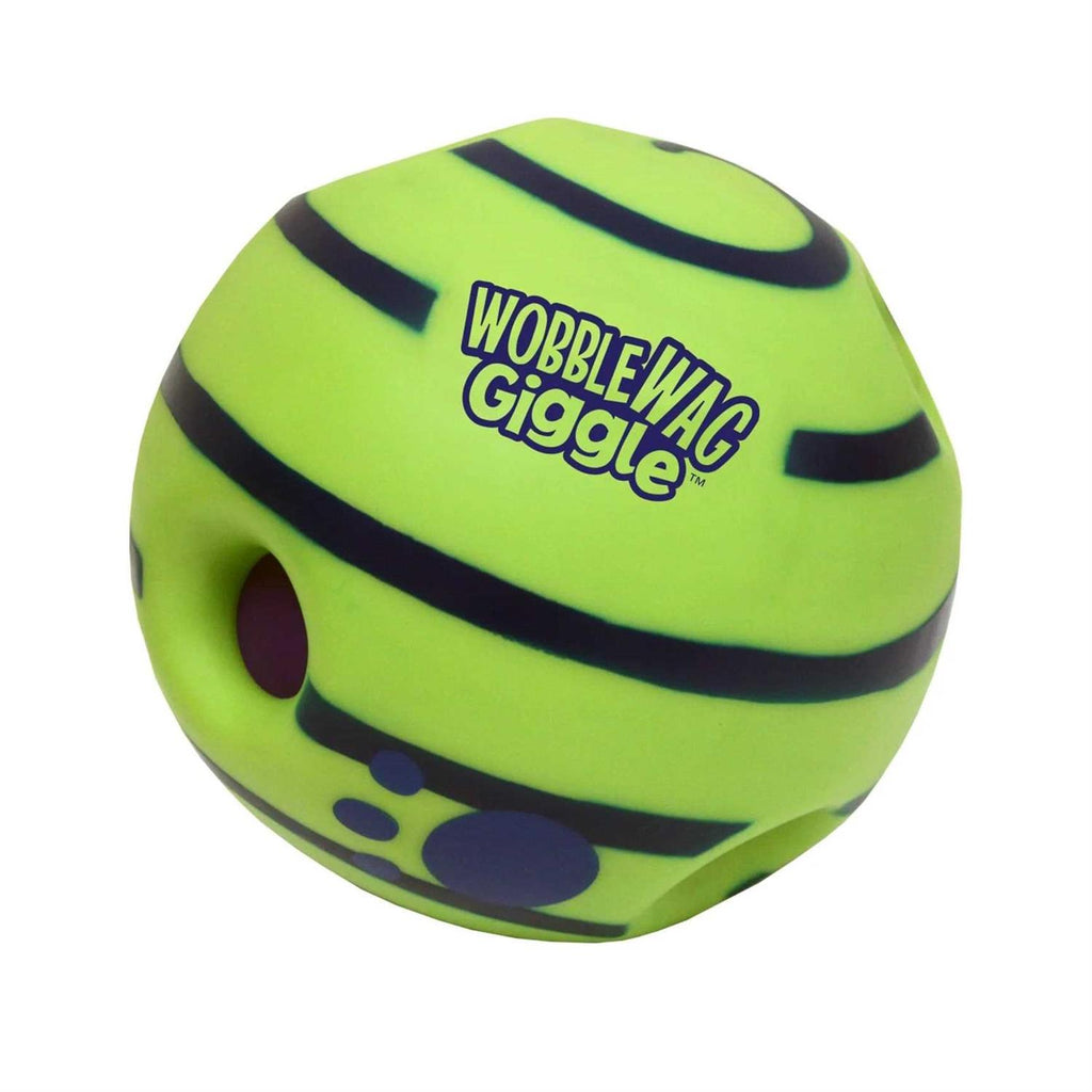 Interactive Dog Toy with Giggle Sounds When Rolled or Shaken L1141