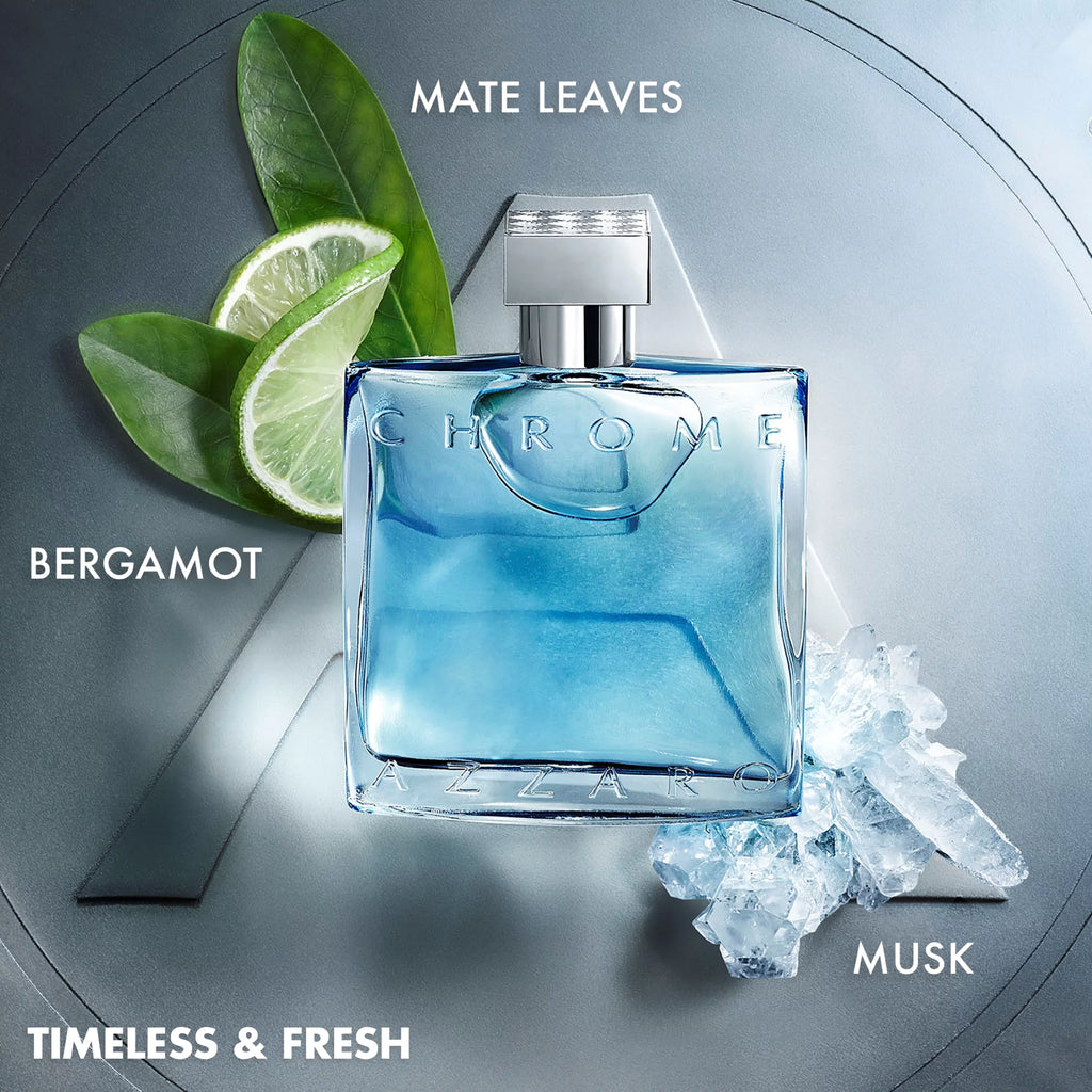 Chrome Cologne Gift Set for Men, 2 Pieces C40214