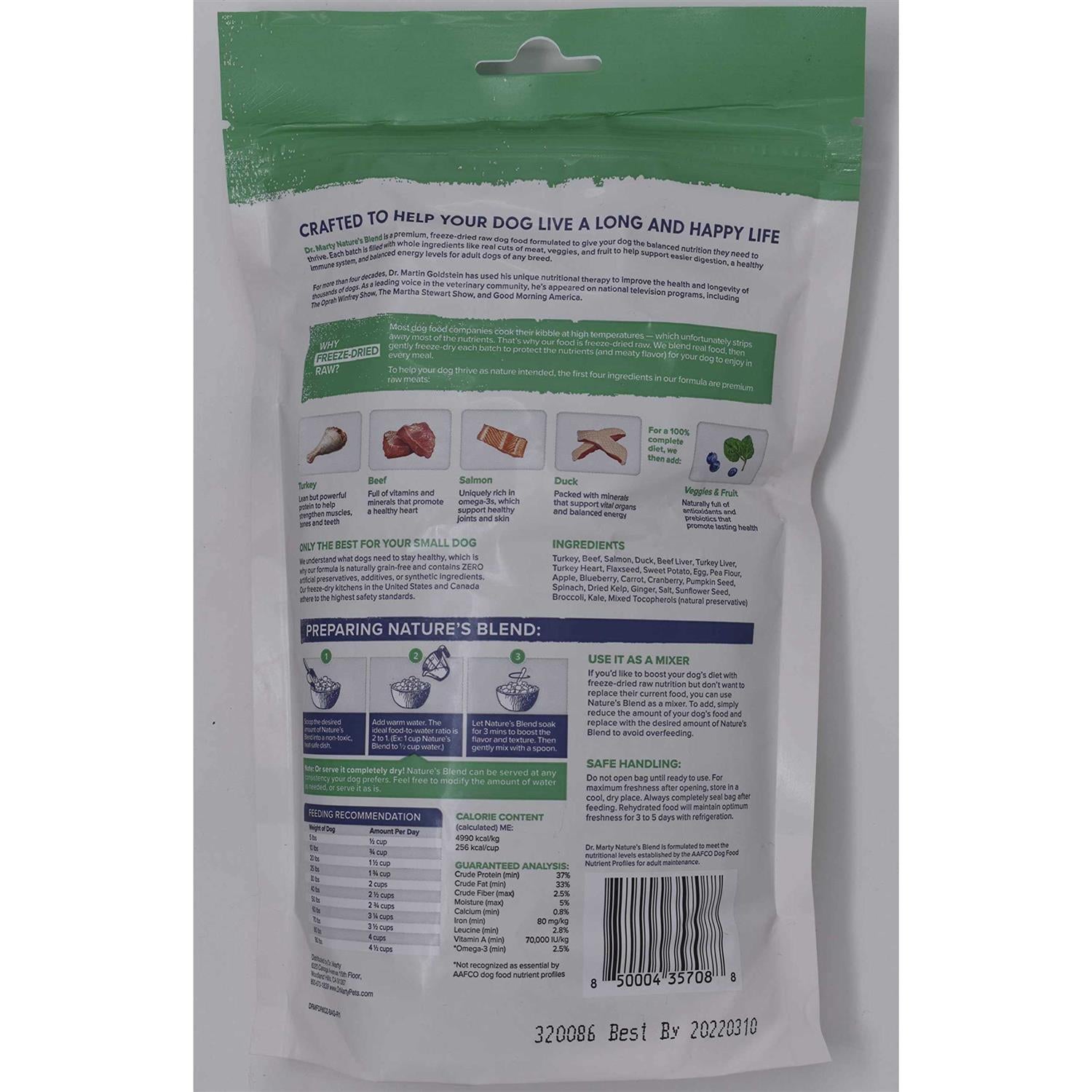 Freeze Dried Raw Dog Food E6457