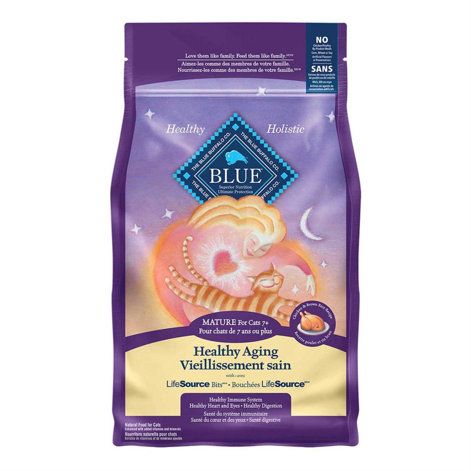 Mature Dry Cat Food Chicken & Rice K212