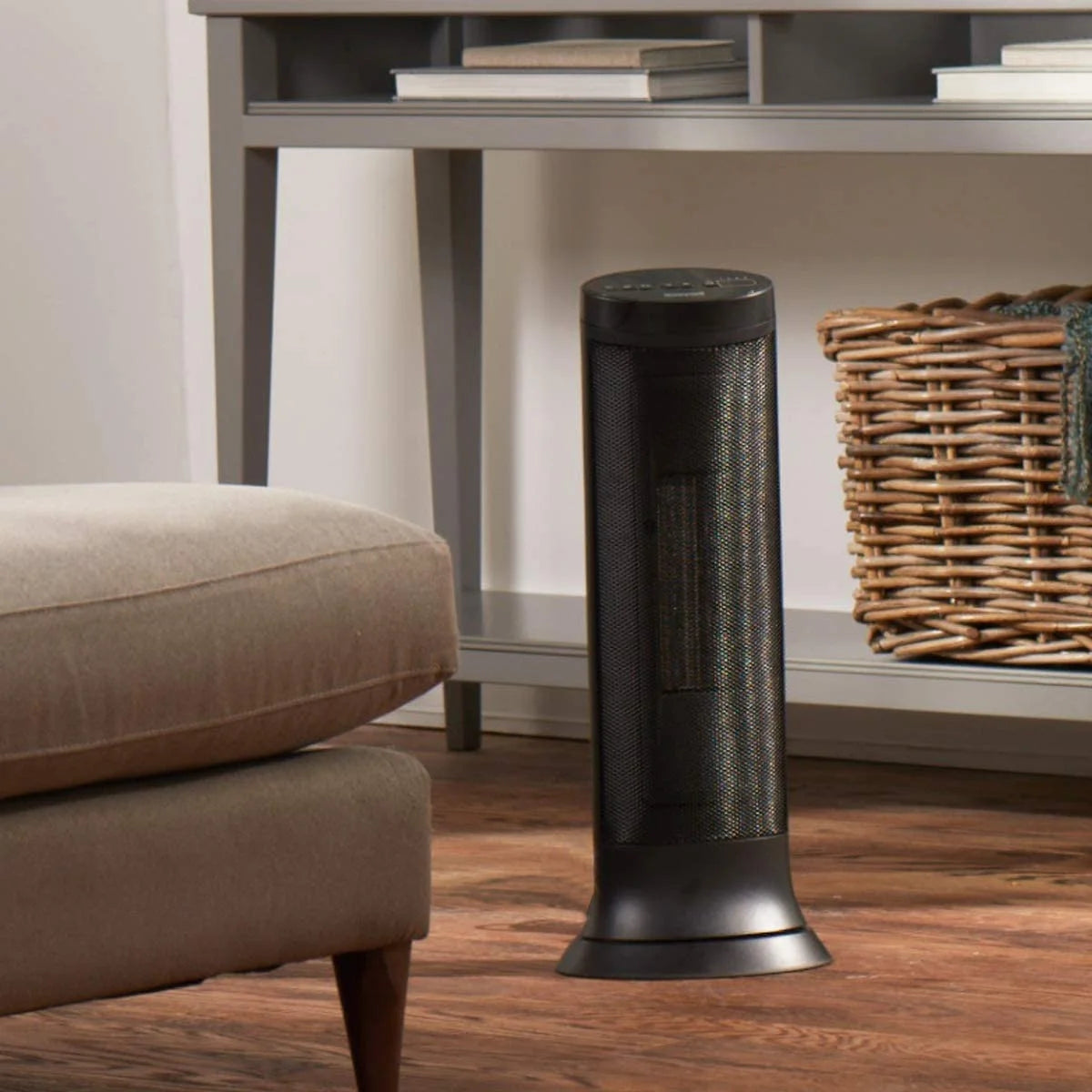 Slim Ceramic Portable Heater, Black O1451