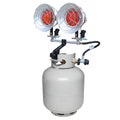 AWSINE Double Tank Top Outdoor Propane Heater (Propane Cylinder not Included)