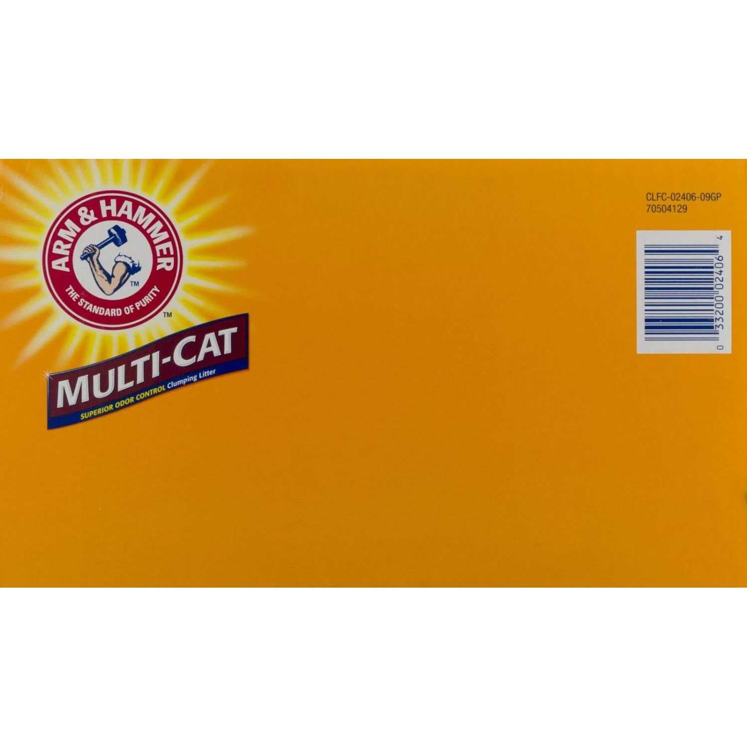 Clumping Multi Cat Litter H582
