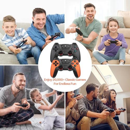 Retro Home Game Console Wireless Double Handle HDMI Output 64G N519