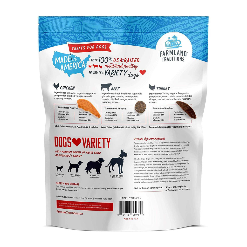 Variety Jerky Treats for Dogs I7968