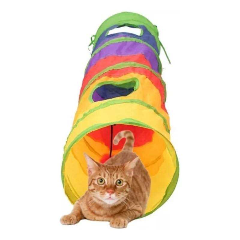 Cat Tunnel for Indoor Cats Interactive Play Toy T9898