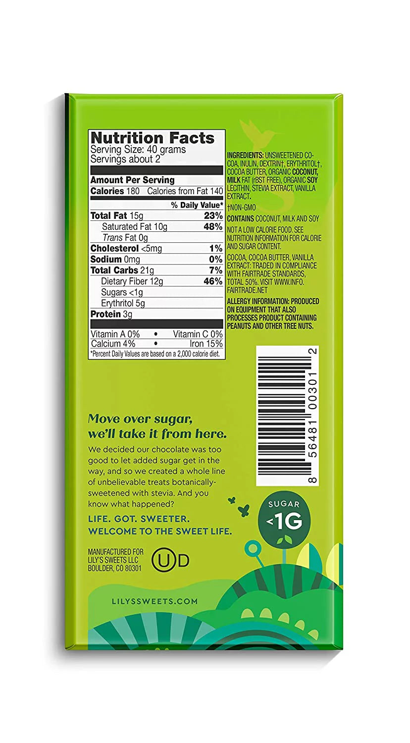Chocolate Variety 6 Pack, Stevia Sweetened, No Added Sugar, Keto Friendly O7241