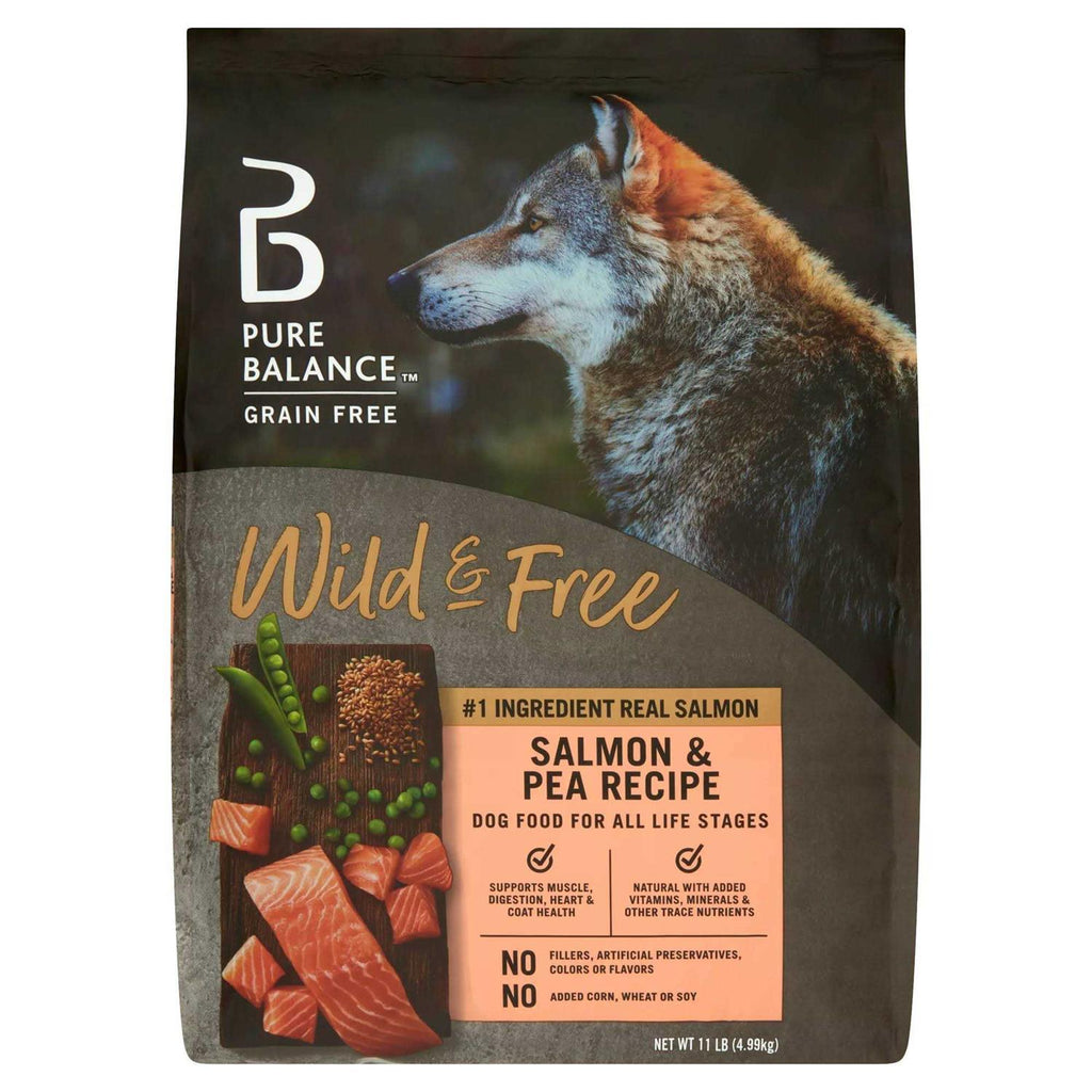 Pure Balance Wild &amp; Free Salmon &amp; Pea Recipe Dry Dog Food - Pet Supplies online store