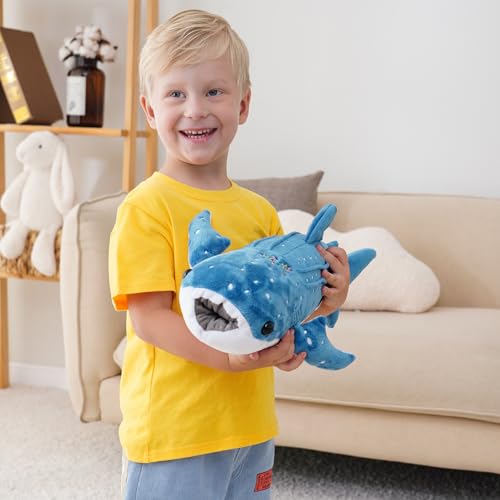 Giant Plush Whale Shark Stuffed Animal Pillow Toy V834