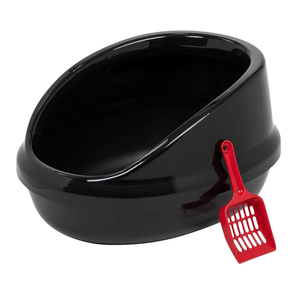 IRIS Large Shielded Litter Pan - Pet Supplies online store