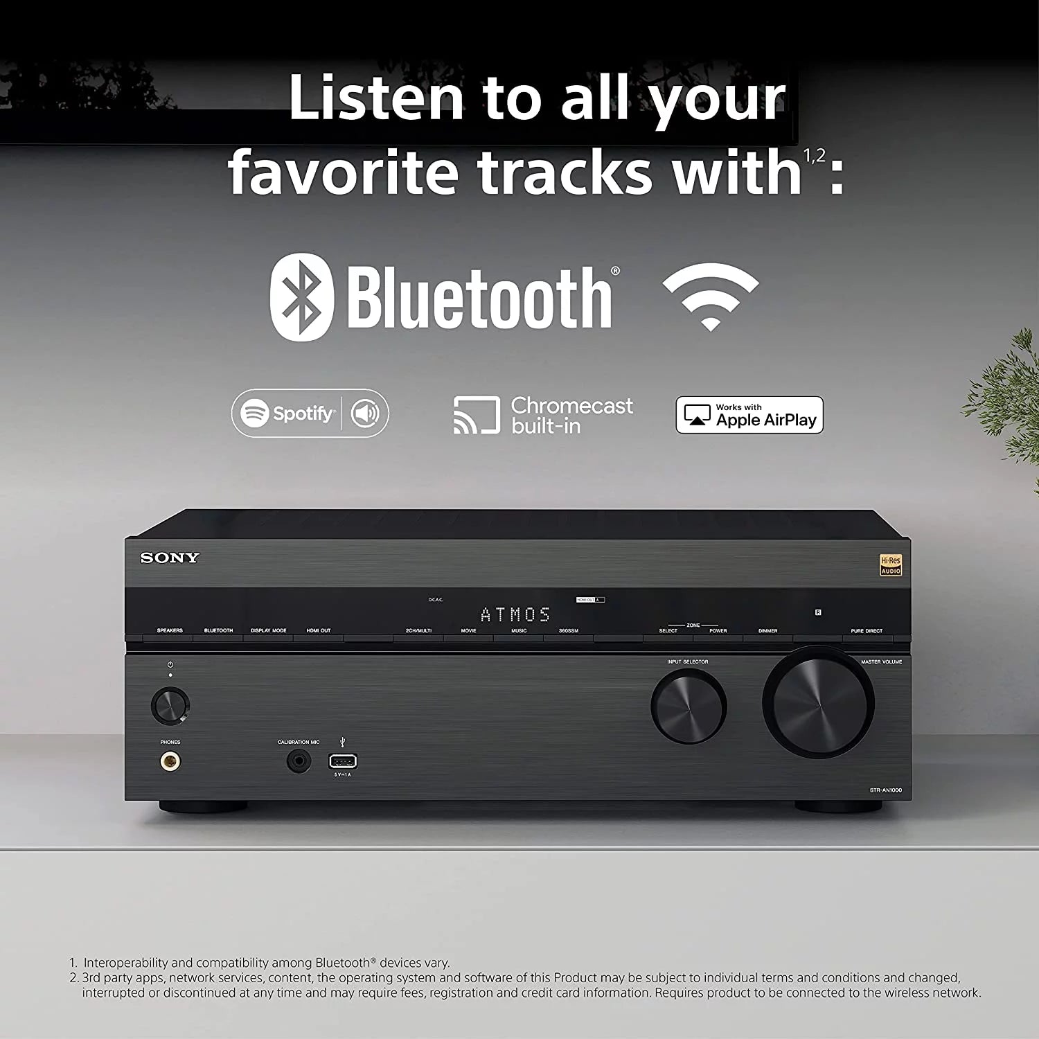 7.2 Channel 8K Home Theater AV Receiver with Dolby Atmos and DTS:X R7893