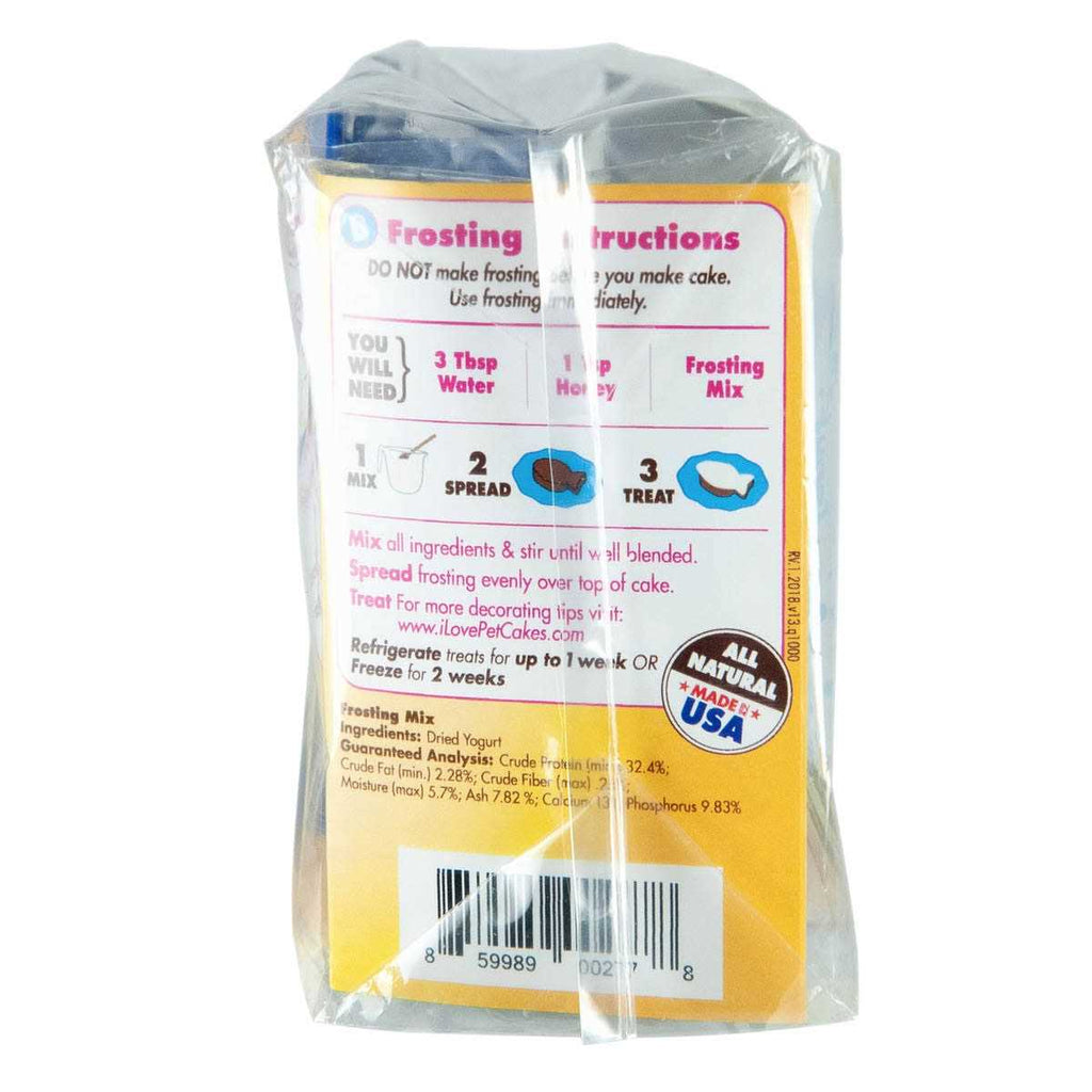 DIY Healthy Frosted Cat Birthday Cake Kit for Small Pets W589619