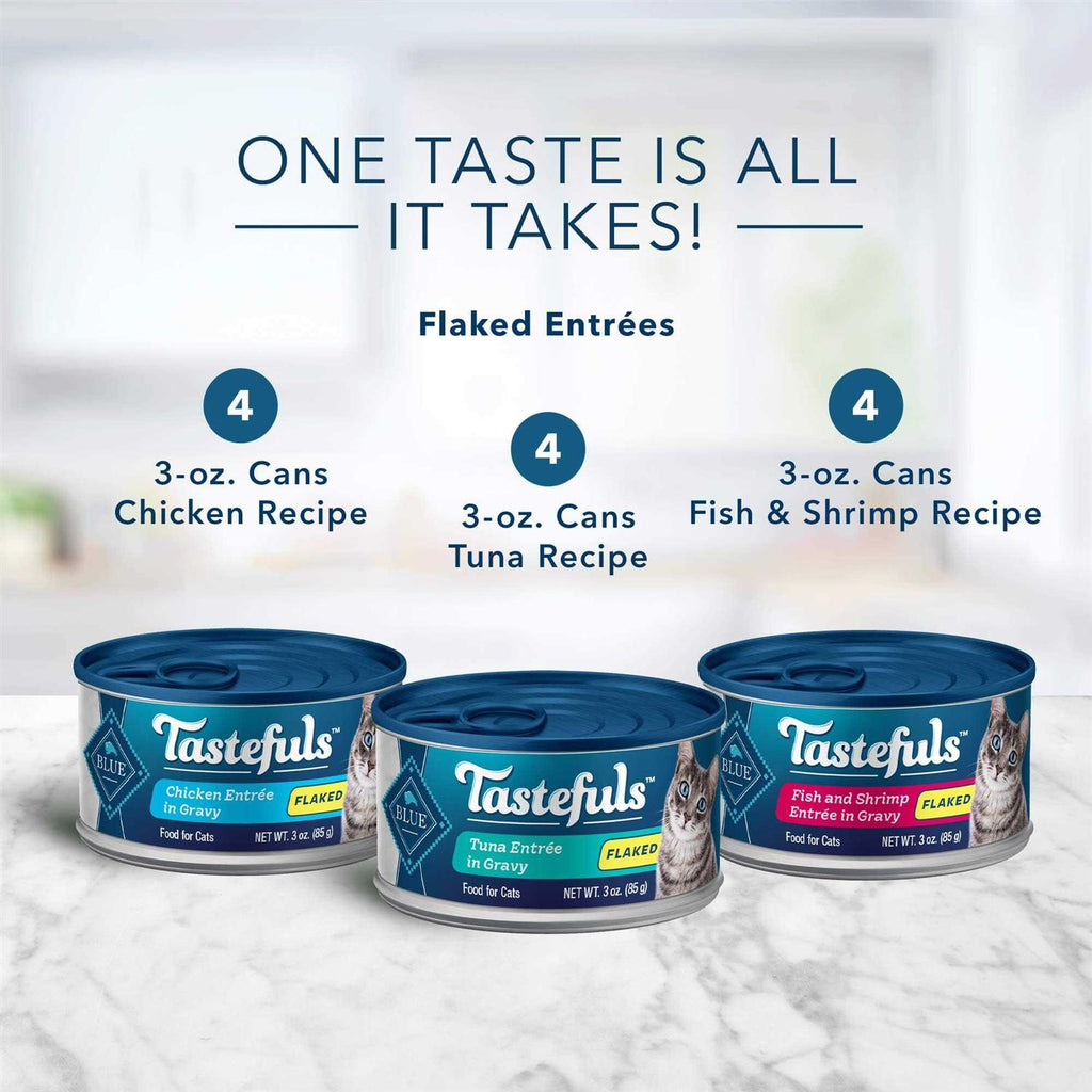 Wet Cat Food Flaked Variety Pack A29762