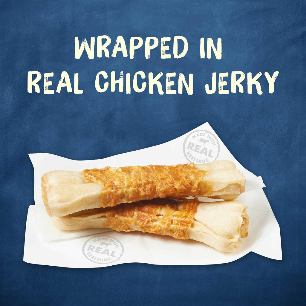Beefhide & Chicken Dog Treats, 4 Count T7720