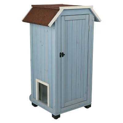 Outdoor Cat House with 3 Stories M1263