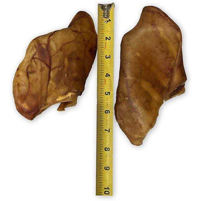 Large Roasted Pig Ears for Dogs N7598