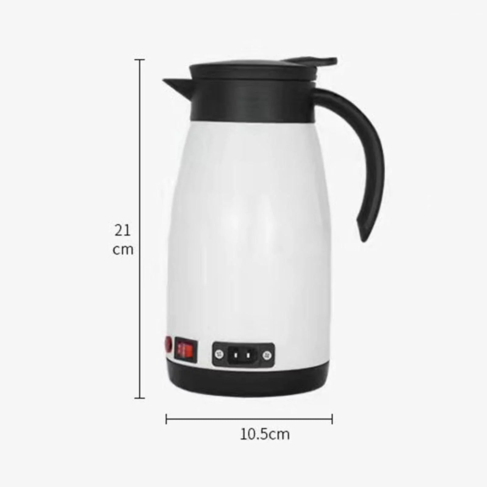 12V 24V Portable Car Kettle, Electric Tea Coffee Water Boiler with Auto Shut Off D1649