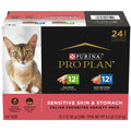 Purina Pro Plan Sensitive Skin &amp; Stomach Wet Cat Food Variety Pack - Pet Supplies online store