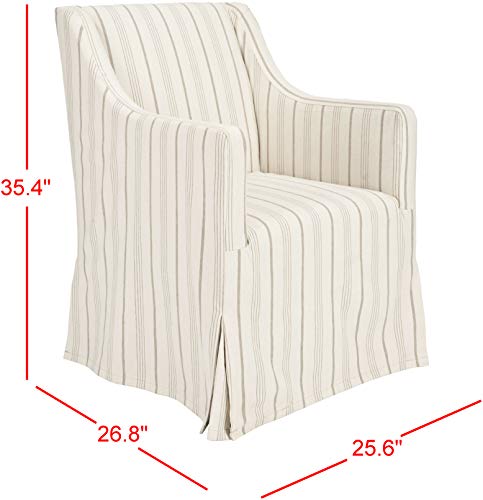 Slipcover Side Chair, Beige P9066