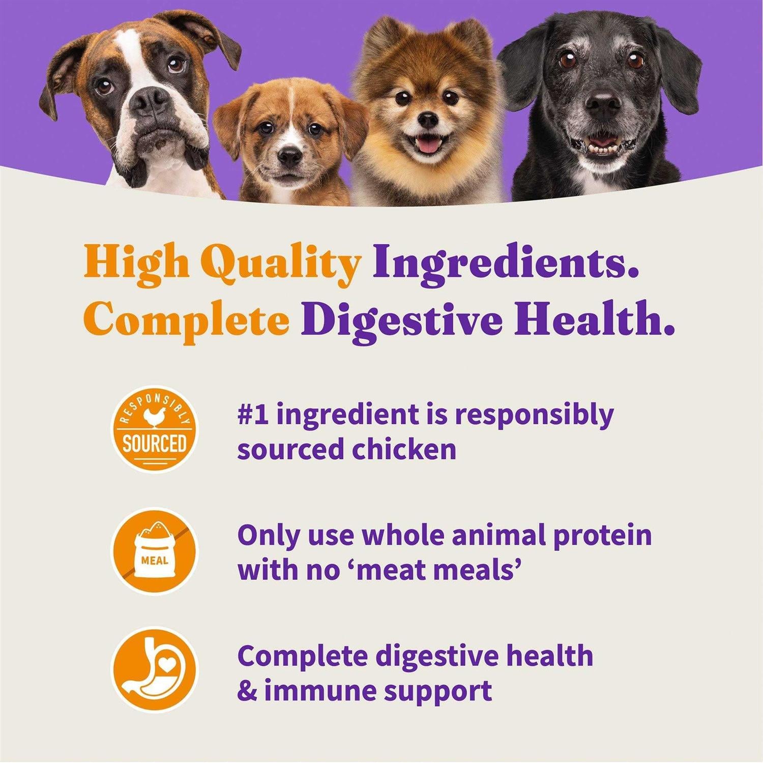 Free Red Meat Recipe Dry Dog Food S306