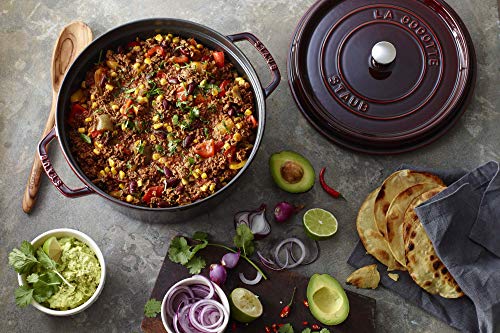 5.5 Quart Round Cocotte, Basil K233