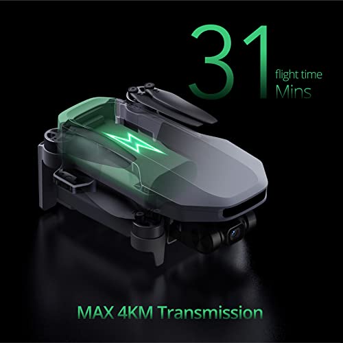 4K EIS GPS Drone with 62 Mins Flight, Foldable for Adults H9076