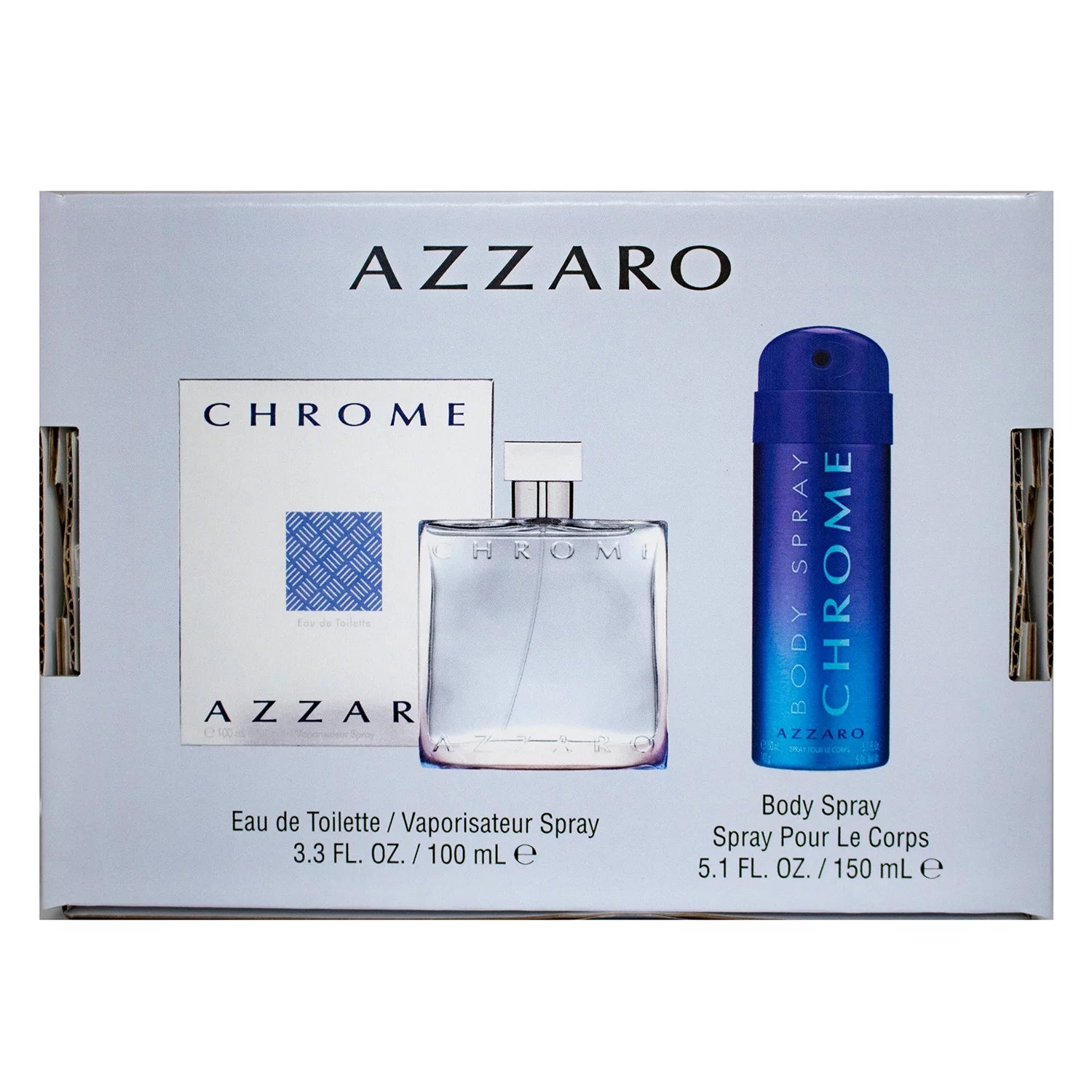 Chrome Cologne Gift Set for Men, 2 Pieces C40214