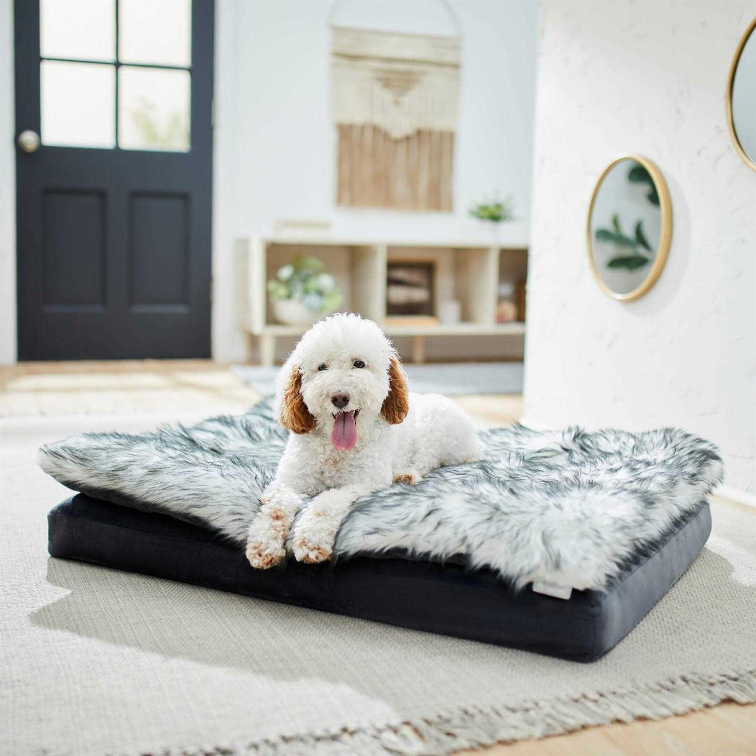 Orthopedic Pillowtop Dog Bed with Removable Cover W42293