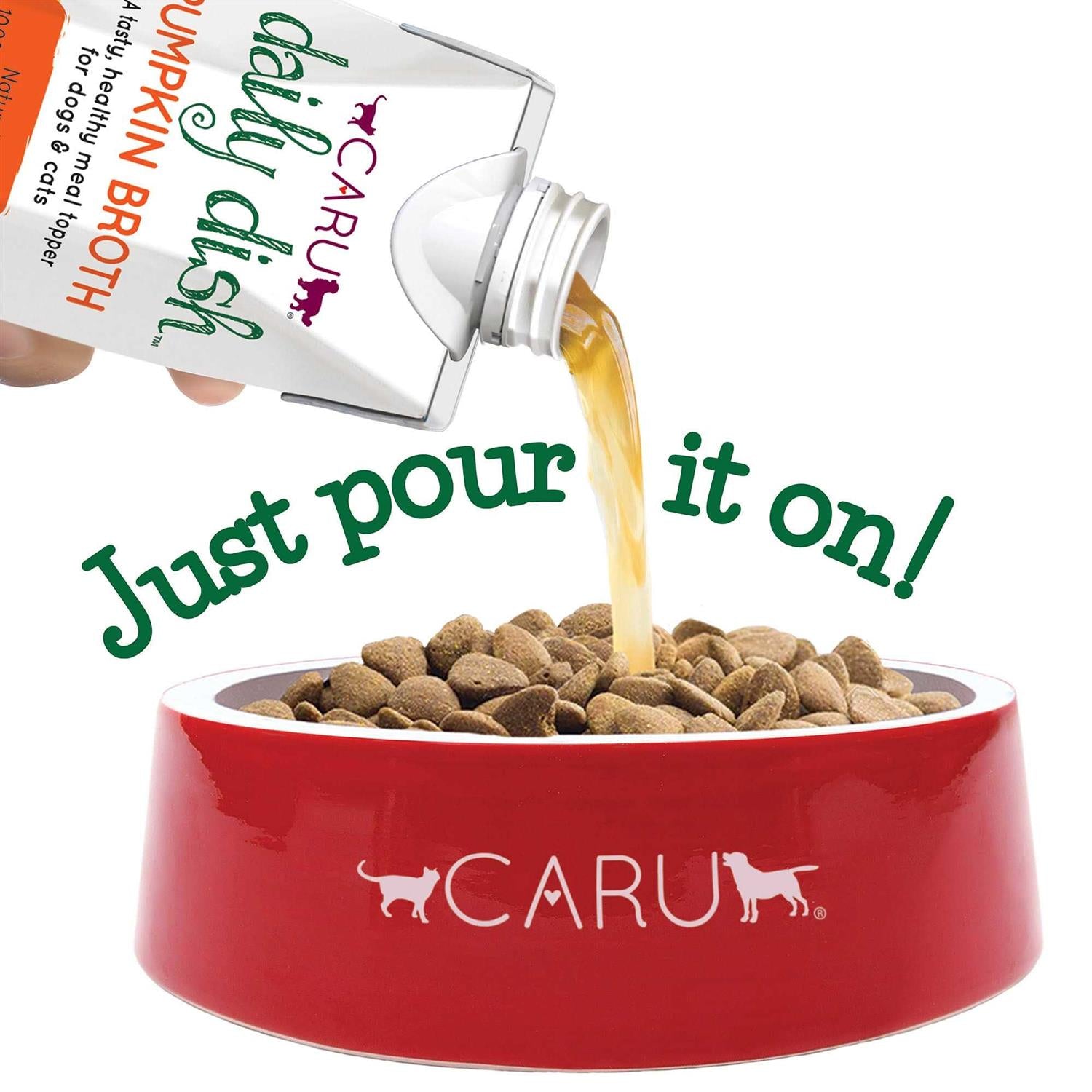 Pumpkin Broth Meal Topper for Cats and Dogs S907309