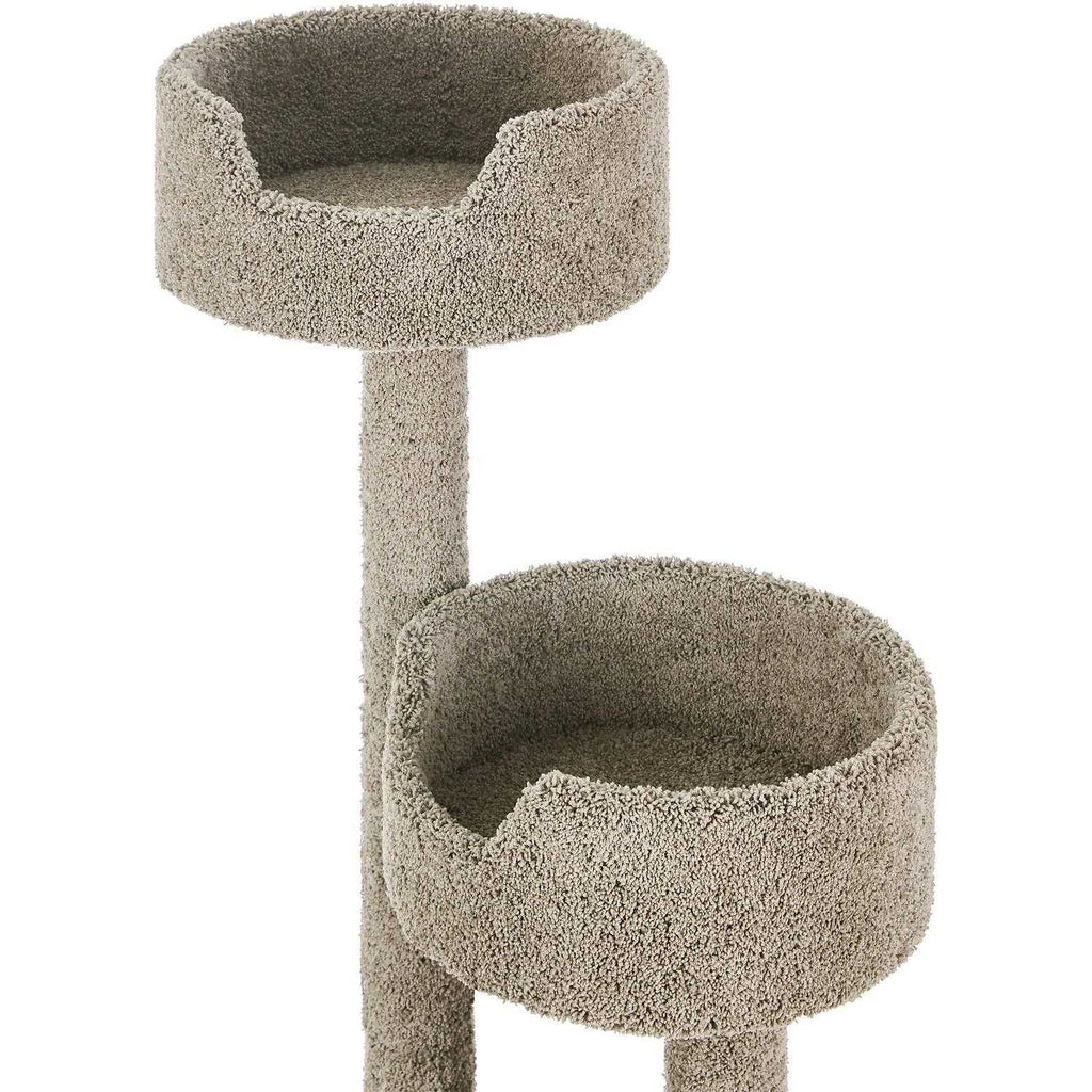 Real Carpet Wooden Cat Tree L5768