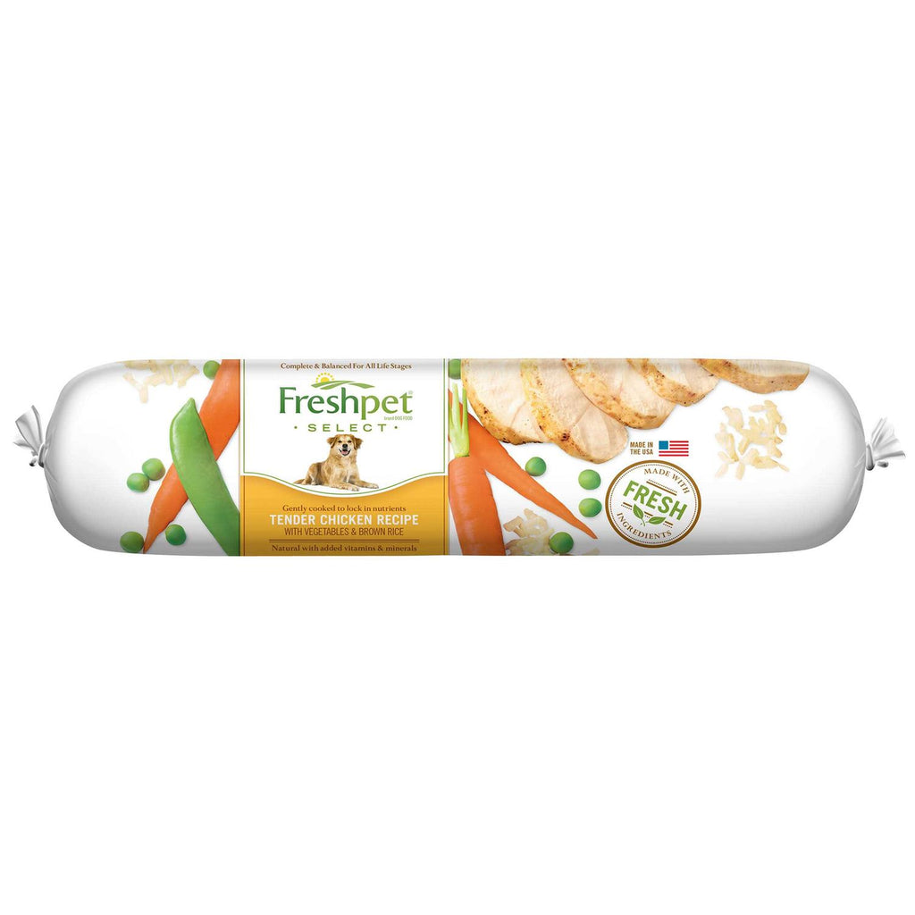 Tender Chicken Recipe Slice & Serve Roll Dog Food Z293361