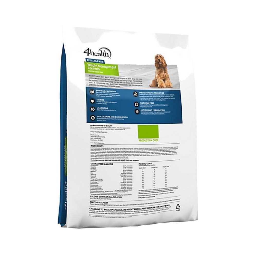 Adult Weight Management Lamb Formula Dry Dog Food G909053
