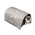 Outdoor Feral Cat House for Winter Weatherproof Waterproof Rainproof Foldable Cotton Filled Thicken Stray Feral Cats Dogs Tent Shelter Home Keep - Pet Supplies online store