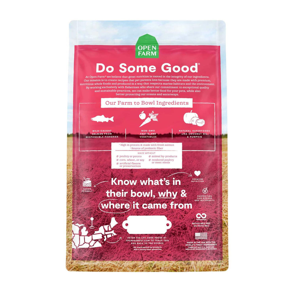 Grain-Free Wild-Caught Salmon Dry Dog Food T5846