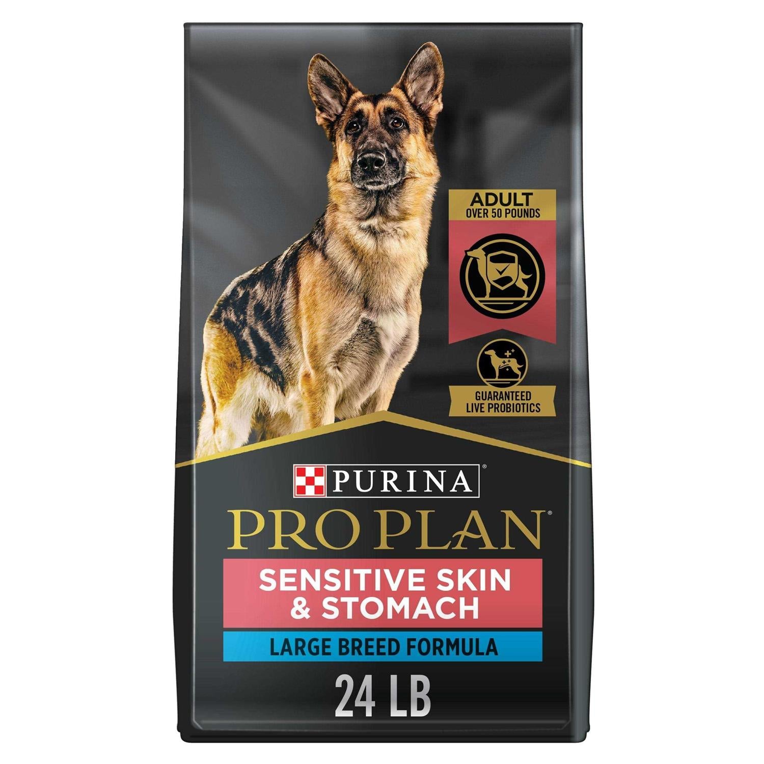 Sensitive Skin Stomach Salmon Dry Dog Food for Adult Large Breed R569