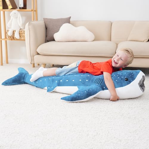 Giant Plush Whale Shark Stuffed Animal Pillow Toy V834