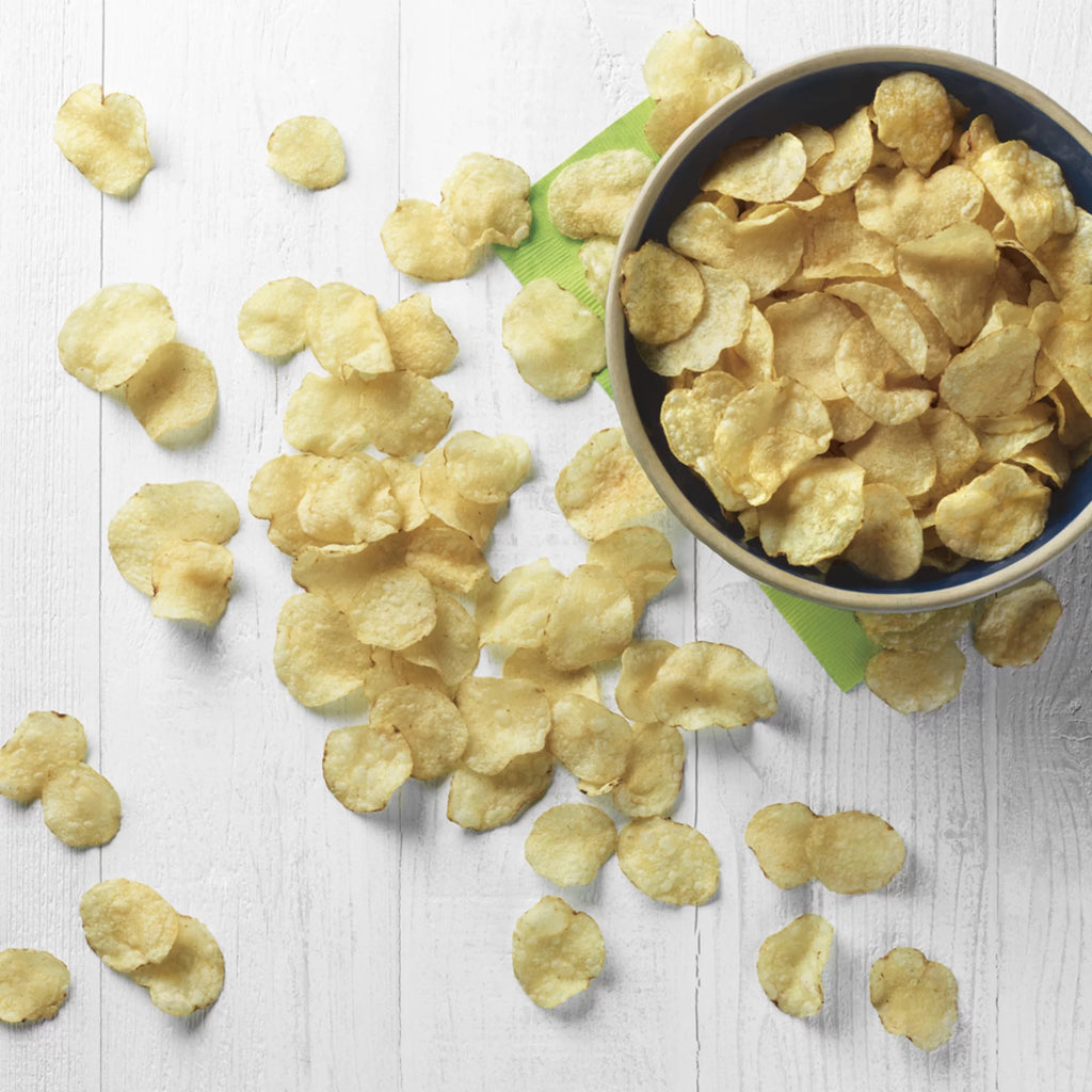 Kettle Cooked Potato Chips, Less Fat, 30 oz I9316