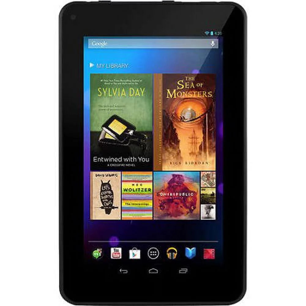 Ematic 7" HD Touchscreen Quad Core Tablet with WiFi Featuring Android 4.2
