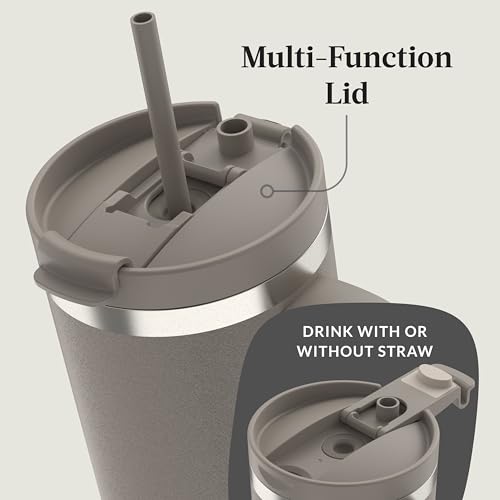 40oz Stainless Steel Vacuum Insulated Tumbler, Leak-Proof, Cold for 29 Hours O99583