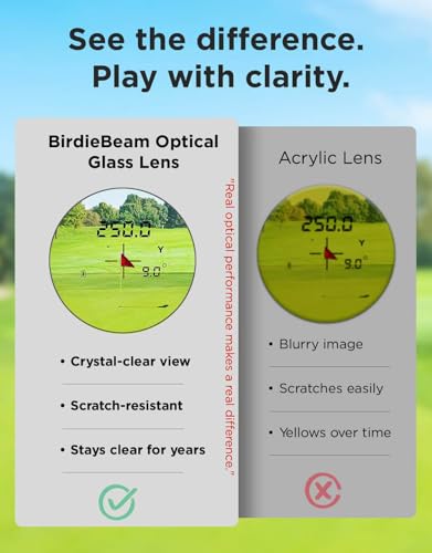 Golf Rangefinder with Slope, 1200Y Laser, 7X Magnification, Flag Lock with Vibration, Magnetic Cart Mount, USB-C Rechargeable L138