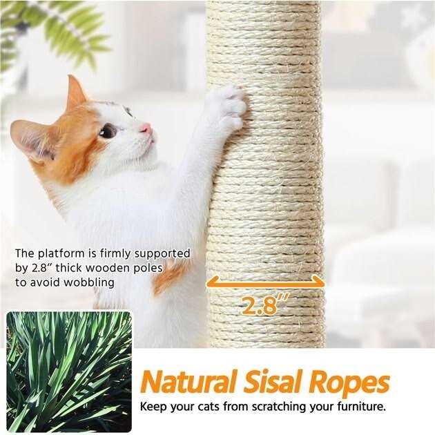 Plush Cat Tree & Condo D8367