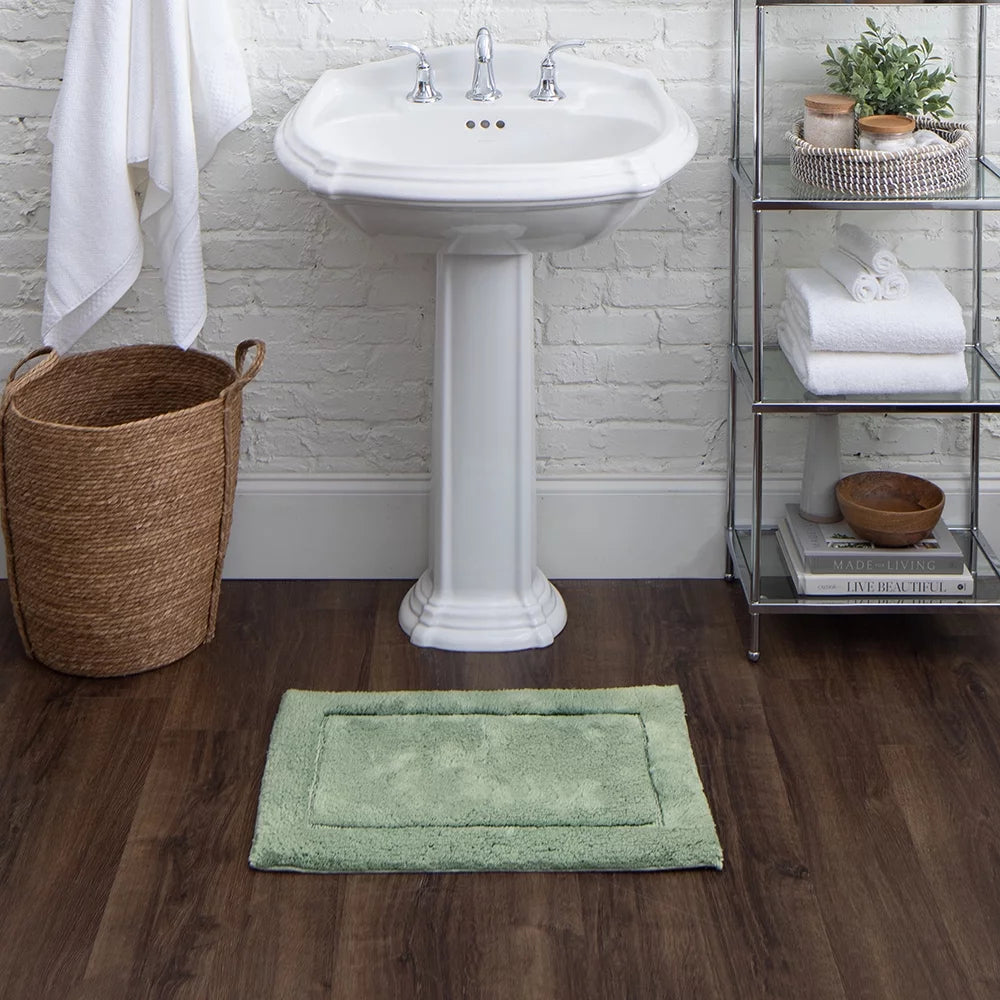 Cotton Bath Mat, Seaglass, 2' 3" x 3' 9" M9385