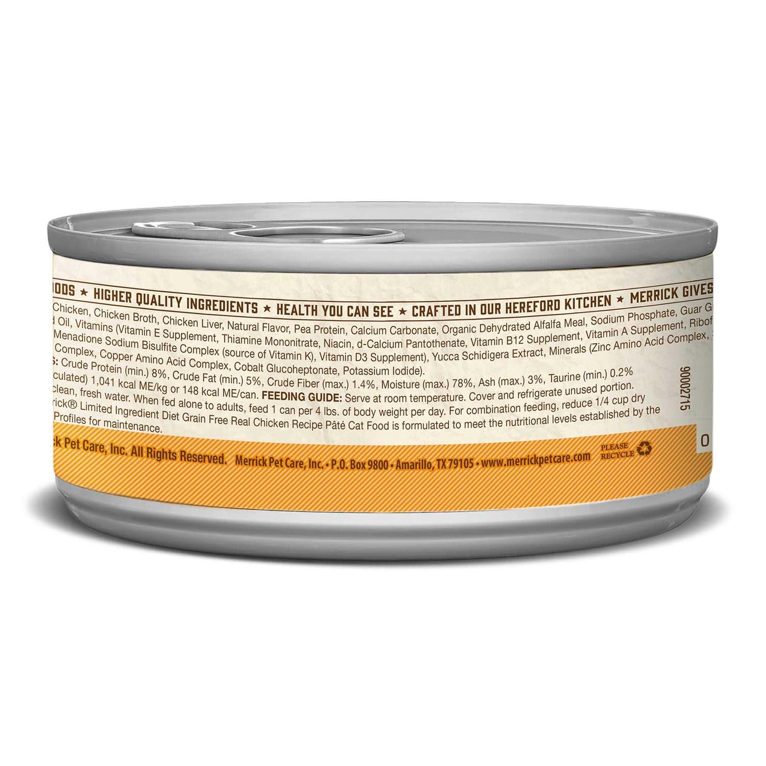 Grain Free Real Duck Pate Canned Cat Food C39272