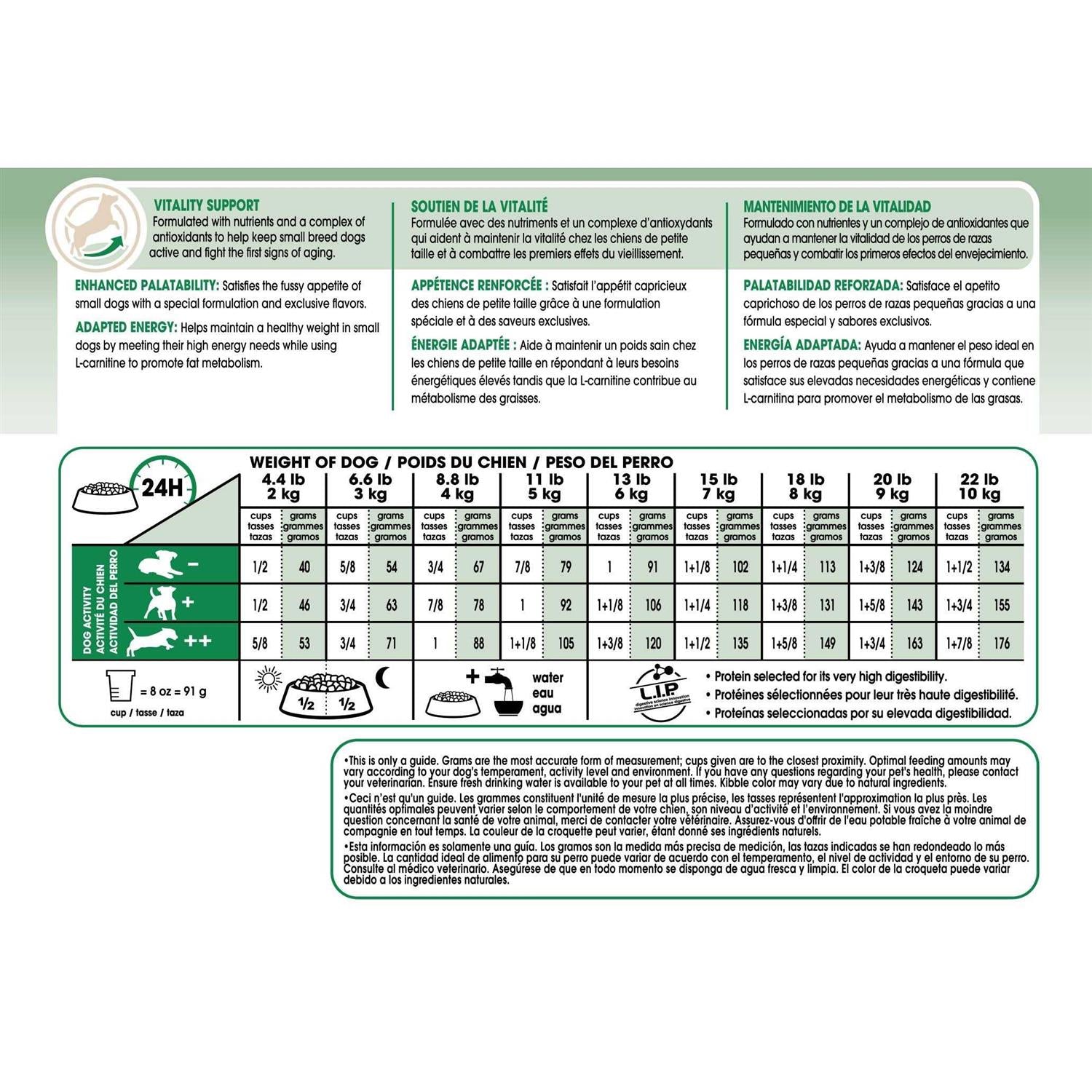 Small Adult 8+ Dry Dog Food O4620